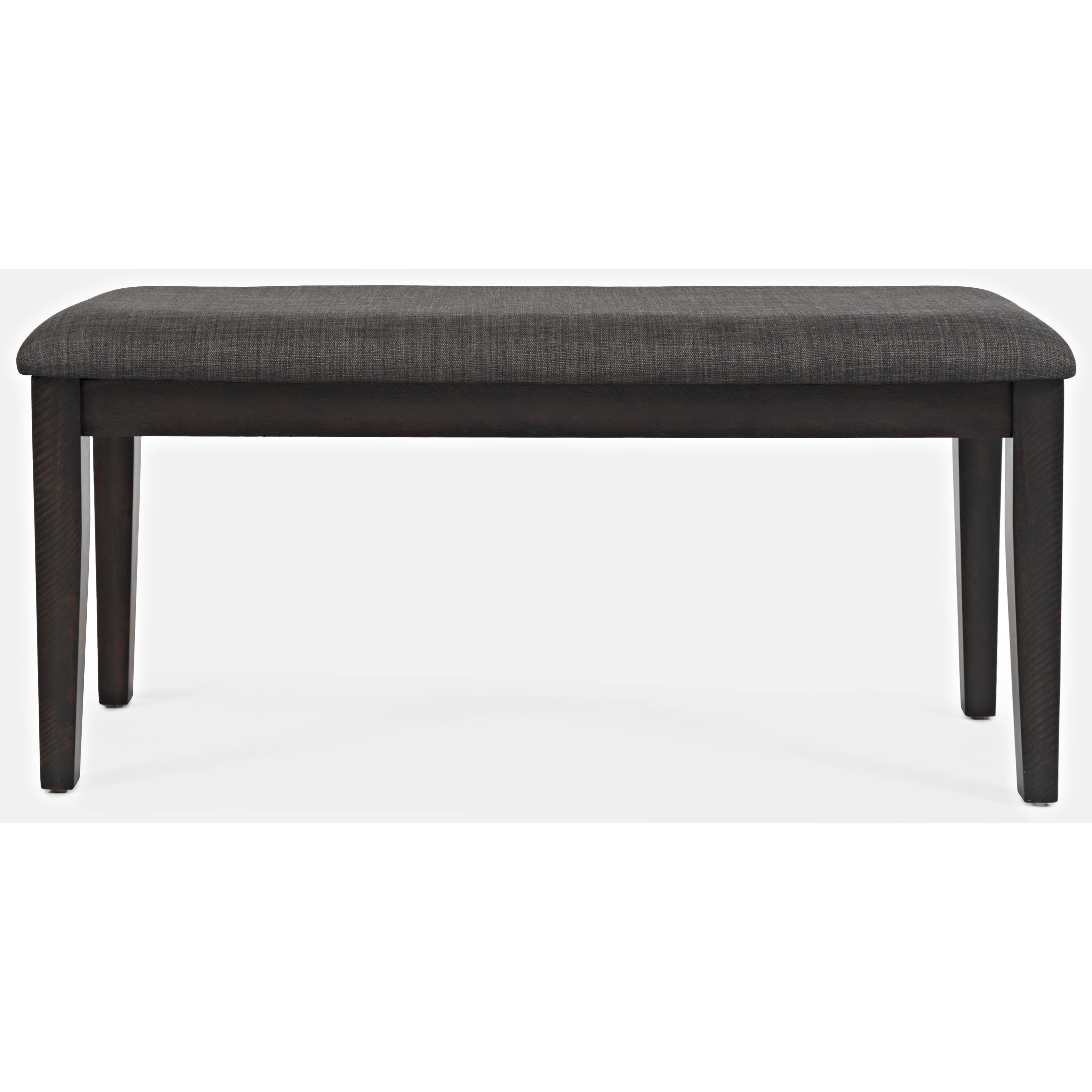 American Rustics Upholstered Dining Bench by Jofran at Furniture Barn